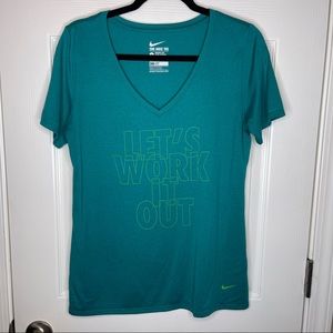 Nike “Let’s Work It Out” Top